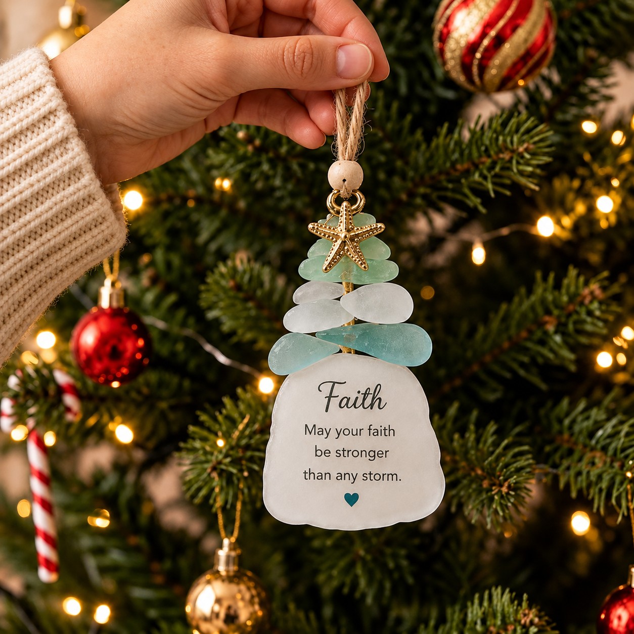 Meaningful Messages Christmas Ornament