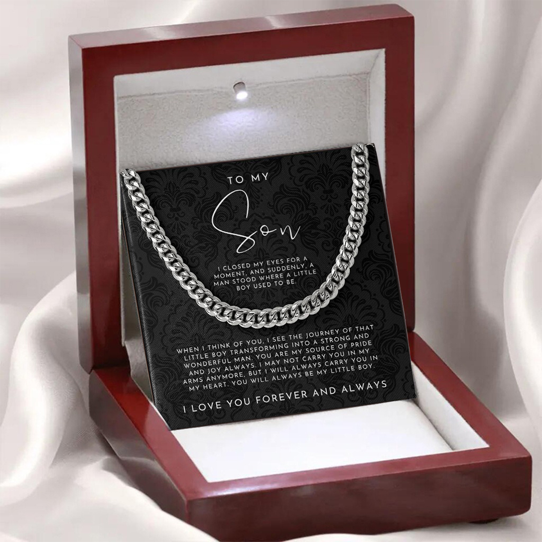 For Son - I love you forever and always Necklace