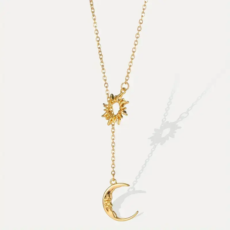 For Friends - Sun & Moon necklace