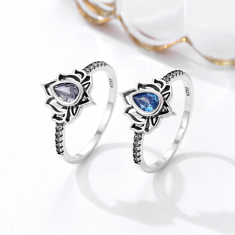 Fuck It and Begin Again Lotus Ring