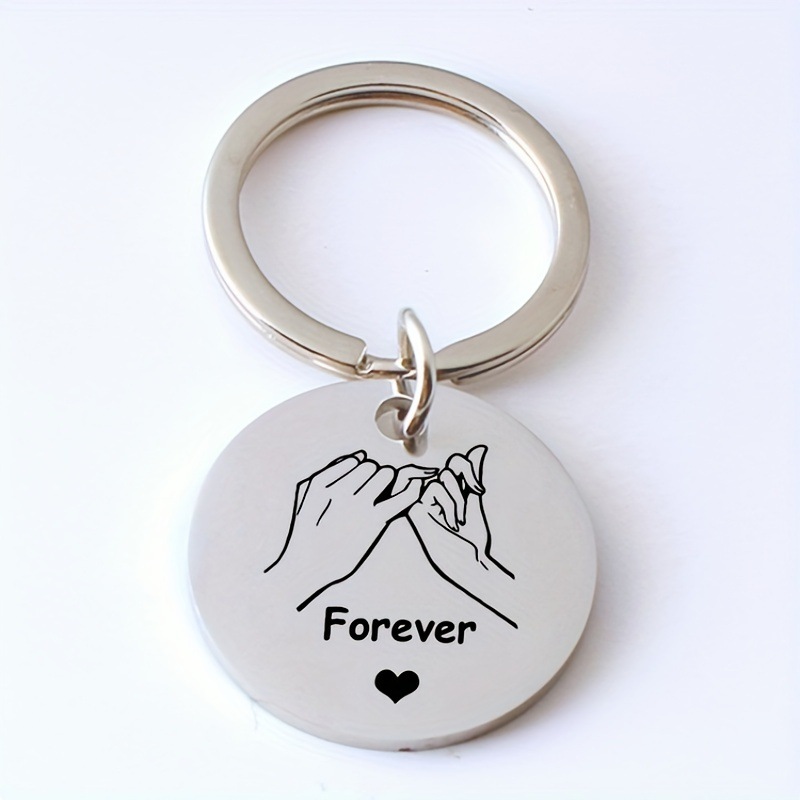 Pinky Promise Forever Keychain