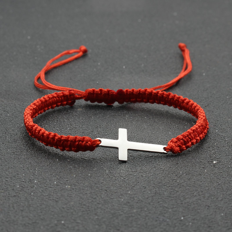 Cross Braided Bracelet