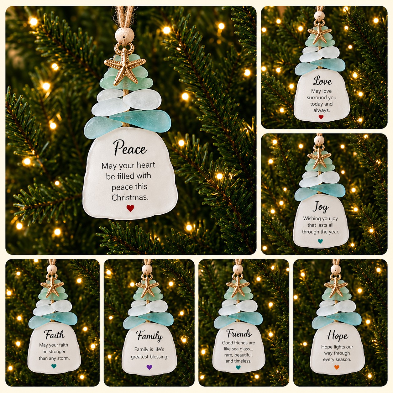 Meaningful Messages Christmas Ornament