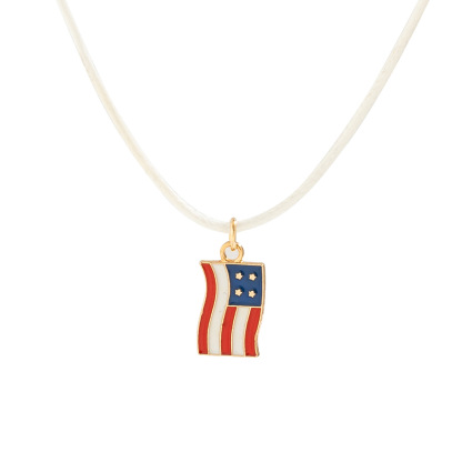US Flag Necklace