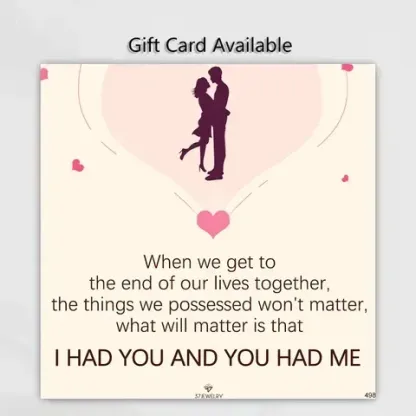 For Love - S925 I Had You And You Had Me Photo Birthstone Custom Ring