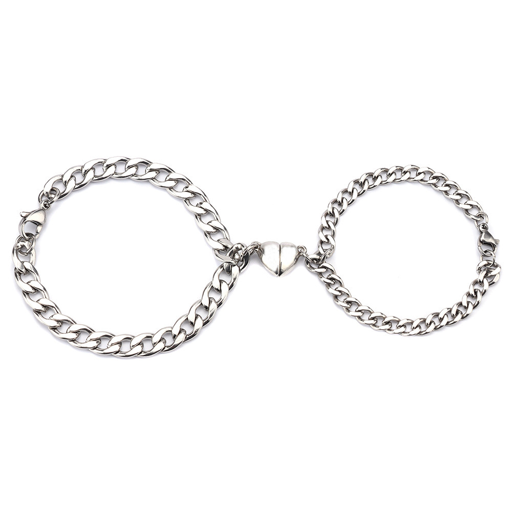 For Love - Magnetic Matching Chain Bracelet