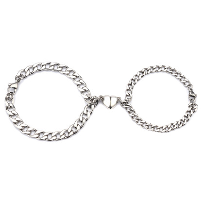 For Love - Magnetic Matching Chain Bracelet