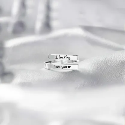 For Love - I Fucking Love You Ring
