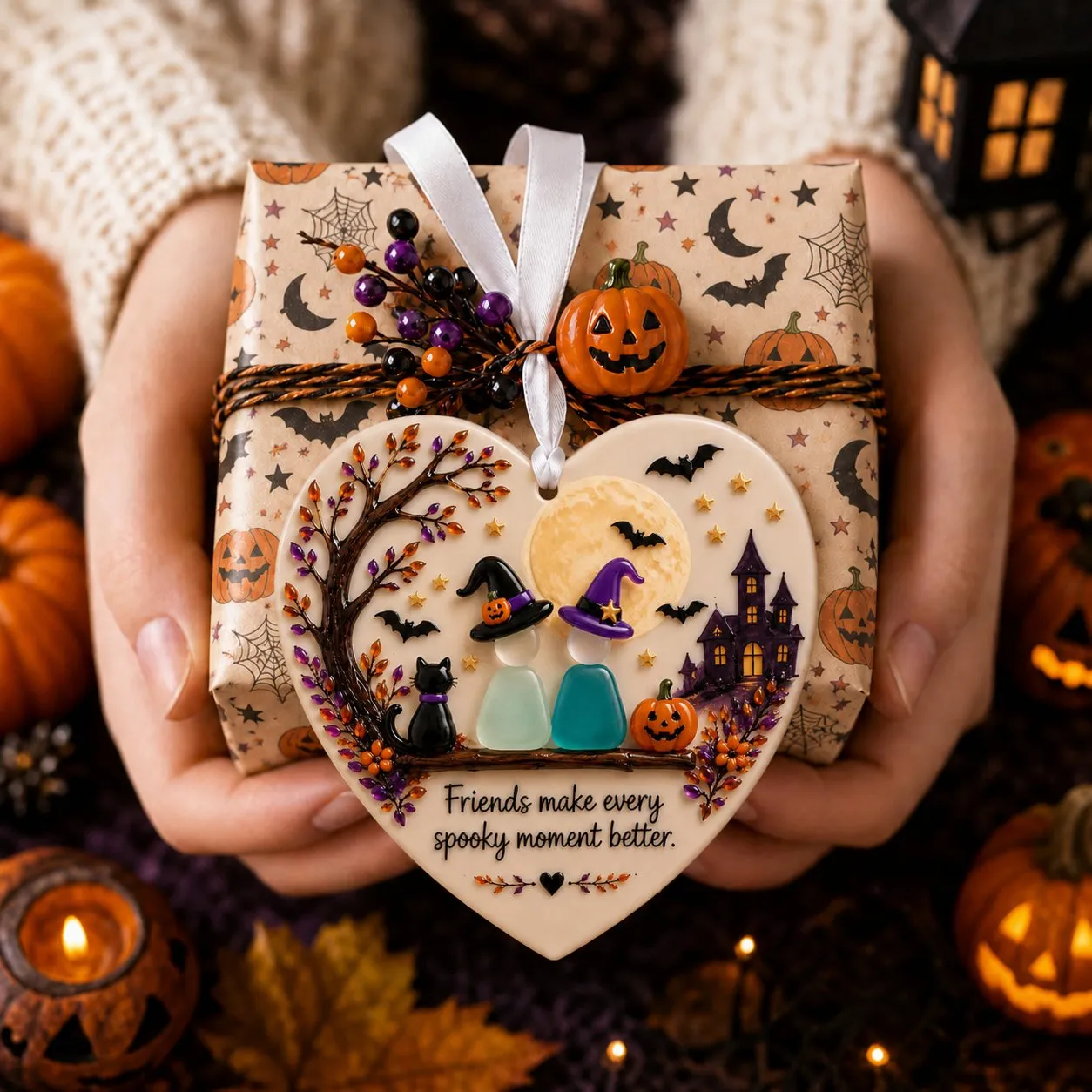 Halloween Friend Hanging Ornament