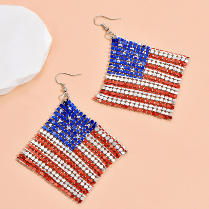 US Flag Earrings