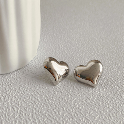 Bold Heart Earrings
