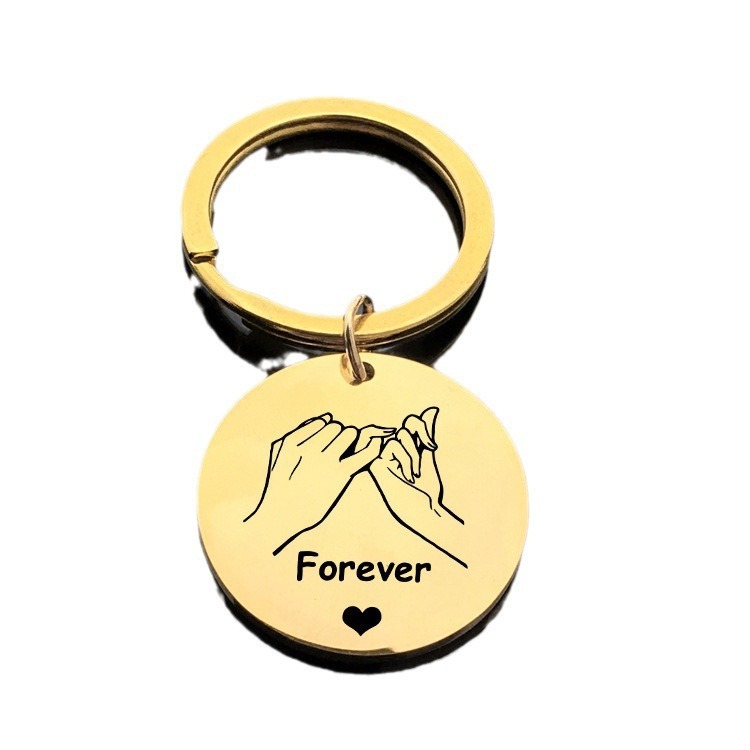 Pinky Promise Forever Keychain