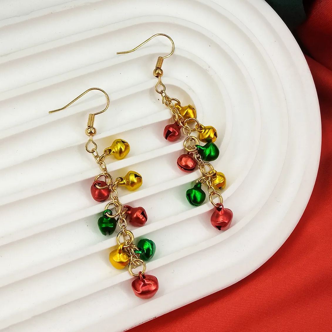 Merry Christmas Bell Earrings