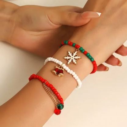 Snowflake Bell Bracelet