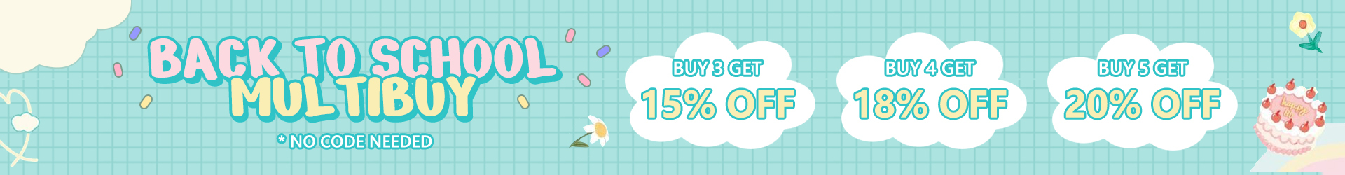 Back to School Multibuy