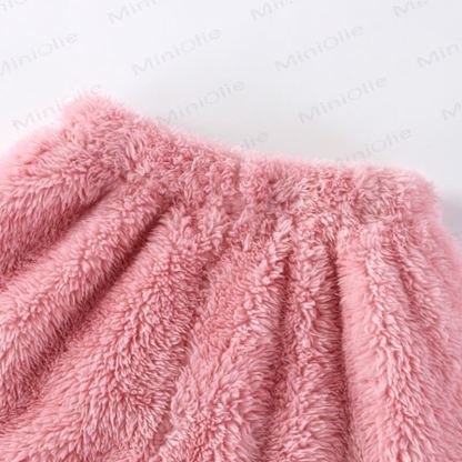 Toddler Warm Plush Hoodie Pants Pyjama Set - image 9