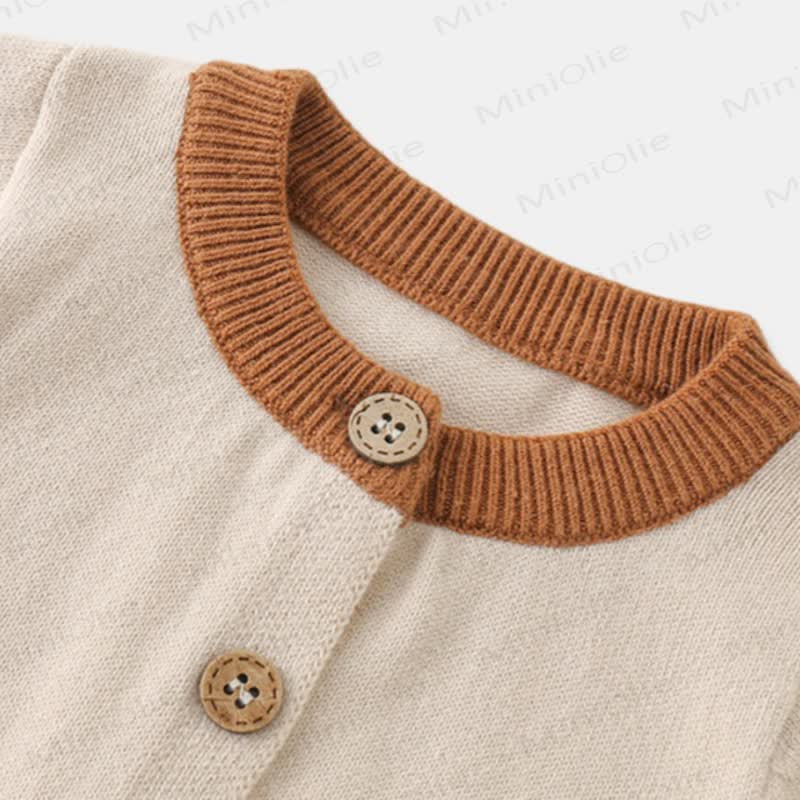 Baby Toy Car Knit Cardigan and Pants Set - image 3