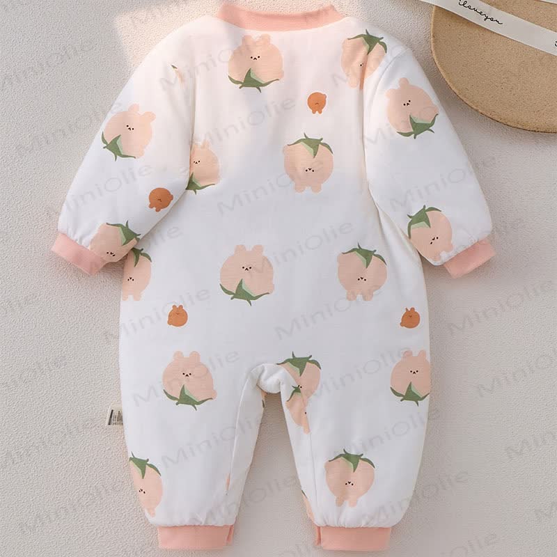 Baby Bunny Quilted Romper - image 5