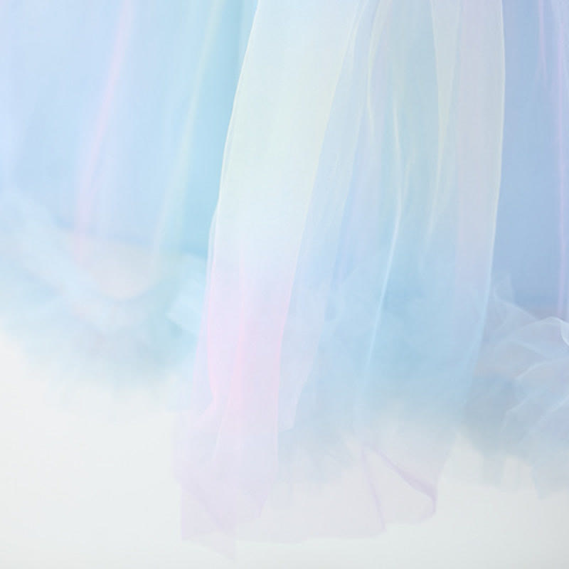 Toddler Glitter Bow Mesh Charming Dress - image 16