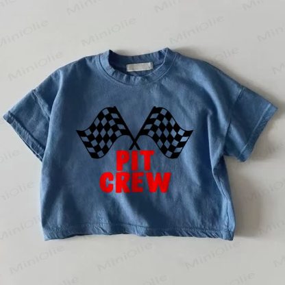 PIT GREW Baby Flag Blue T-shirt - Blue - 18-24M - image 1
