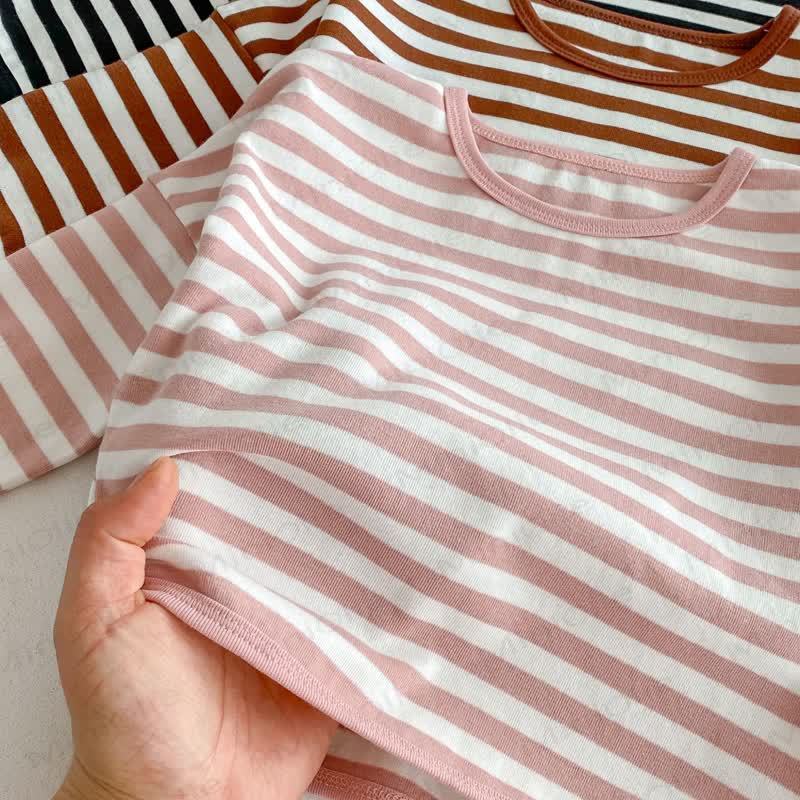 Toddler Striped Base Layer Casual T-Shirt - image 18