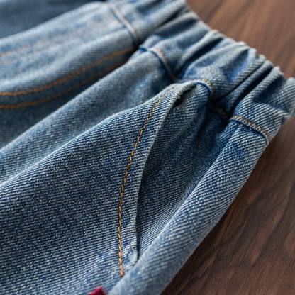 Baby Boy 2-Piece Denim Smile Set - image 11