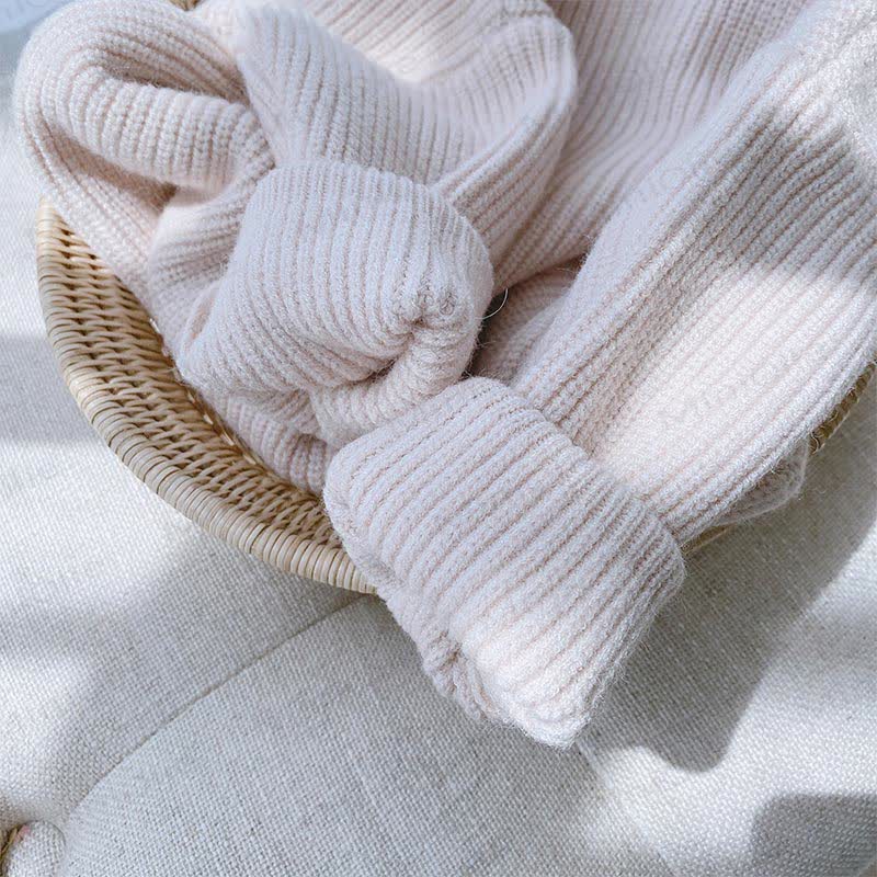 Baby Toddler Solid Color Loose Sweater - image 10