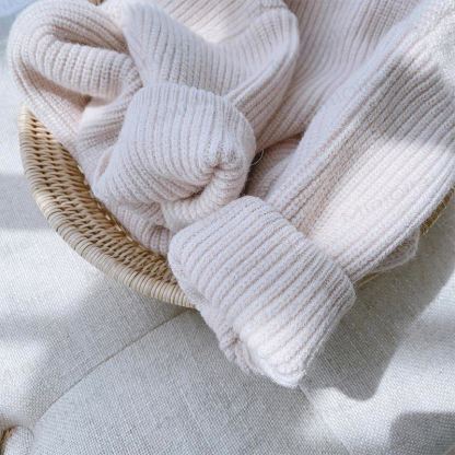 Baby Toddler Solid Color Loose Sweater - image 10