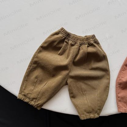 Baby Toddler Solid Color Loose Pants - image 6