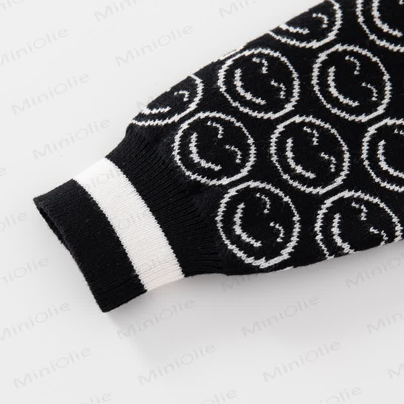 Kid Boy Knitted Lapel Sweater - image 5