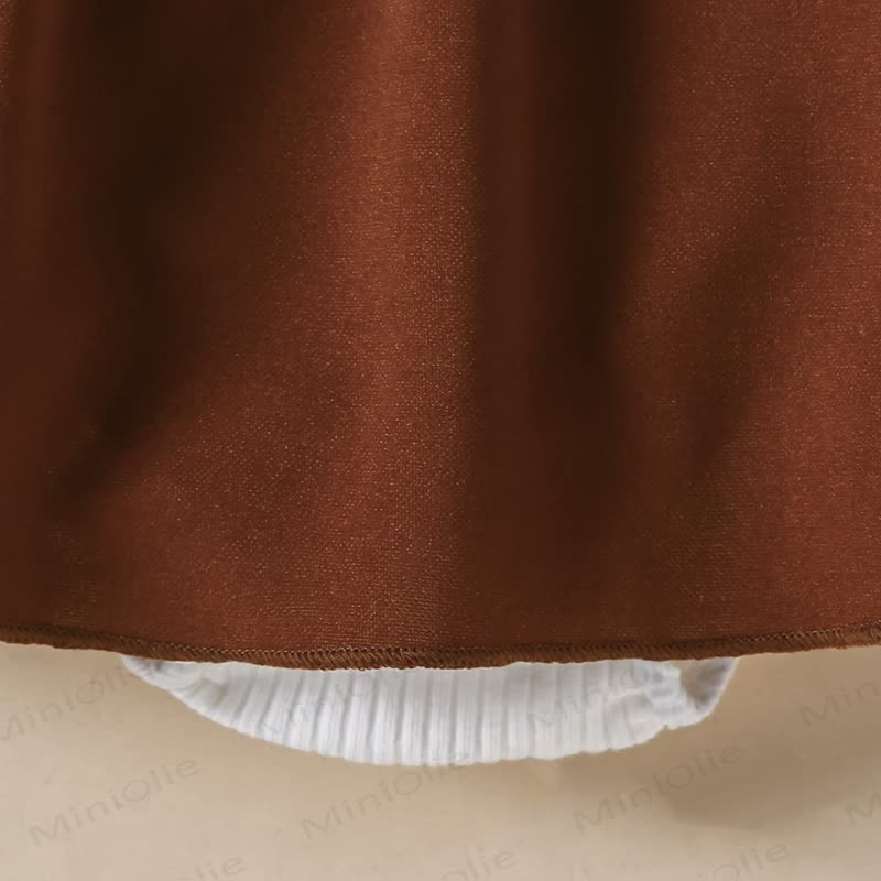 Baby Heart Skirtd Bodysuit with Headband - image 12