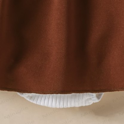 Baby Heart Skirtd Bodysuit with Headband - image 12
