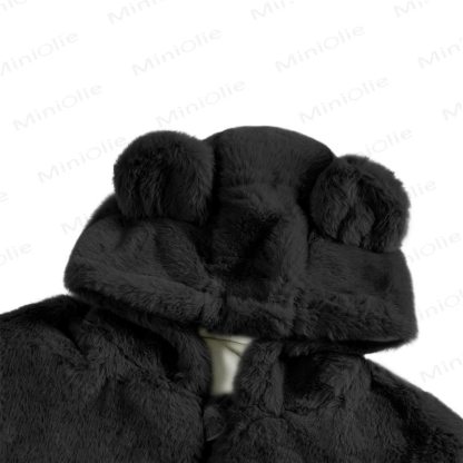 Toddler Solid Color Fleece Hooded Jacket - image 18