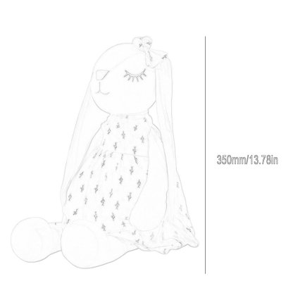 Baby Bunny Doll Soothing Toy - image 7