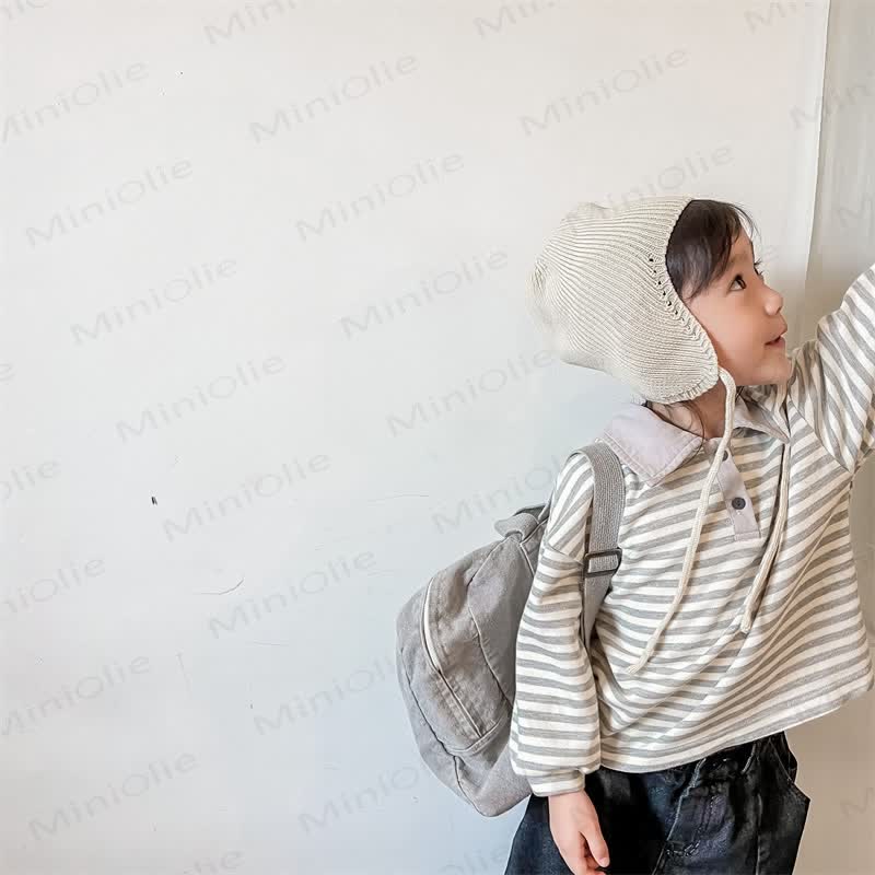 Toddler Polo Striped Casual Soft T-shirt - image 8