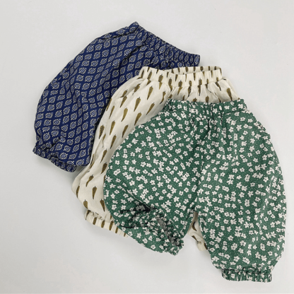 Toddler Loose Retro Pattern Design Pants - image 6