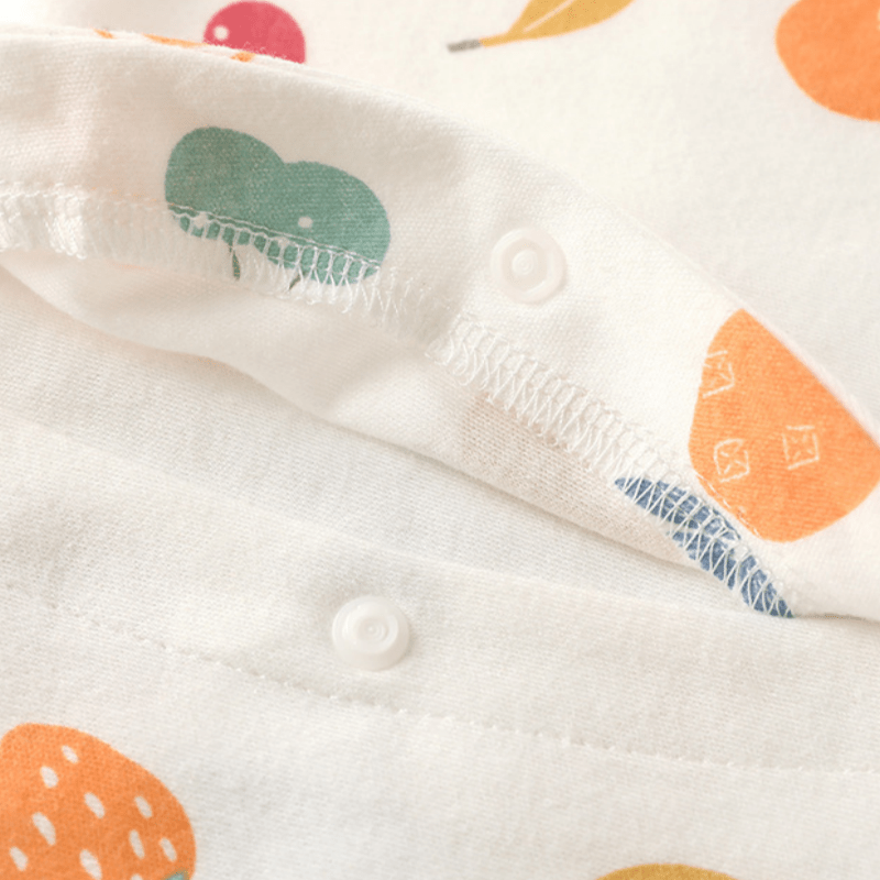 Baby Various Fruits Printed Kimono Style Romper - image 6