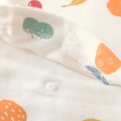 Baby Various Fruits Printed Kimono Style Romper - image 6