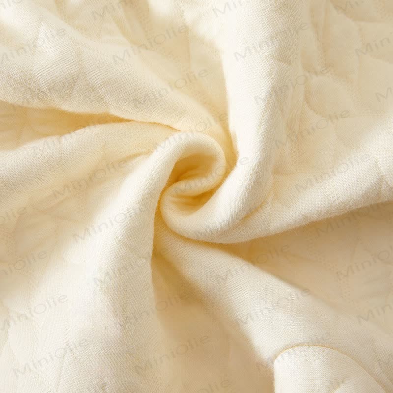 Baby Girl Embroidered Flower Quilted Romper - image 8