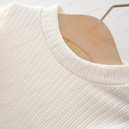 Baby Corduroy Dress with Flower Bag - image 11