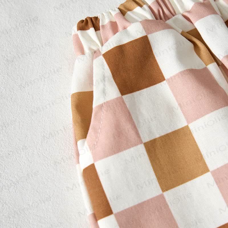 Baby Checkerboard Print Pants - image 7