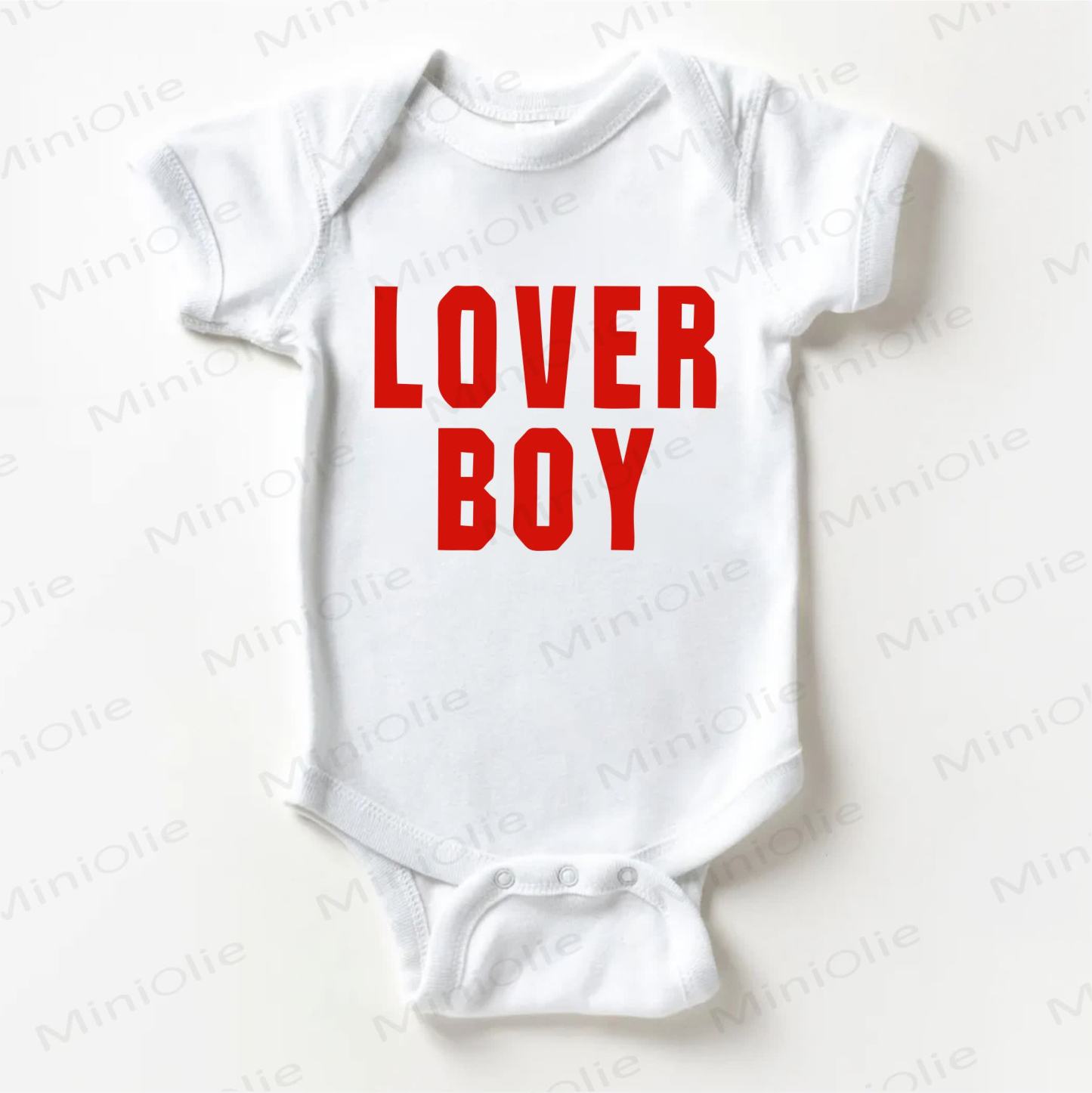 LOVER BOY Baby White Bodysuit - White - 18-24M - image 1