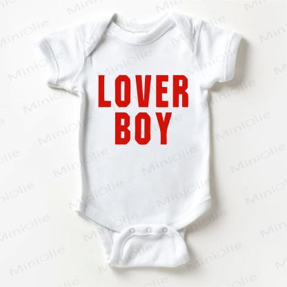 LOVER BOY Baby White Bodysuit - White - 18-24M - image 1