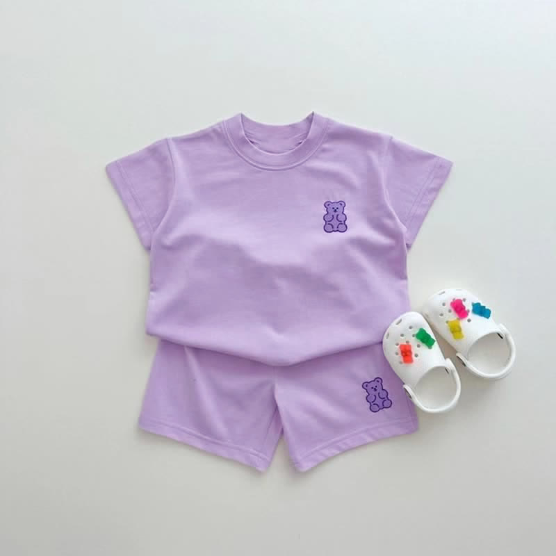 Baby Toddler Gummy Bear Tee and Shorts Set