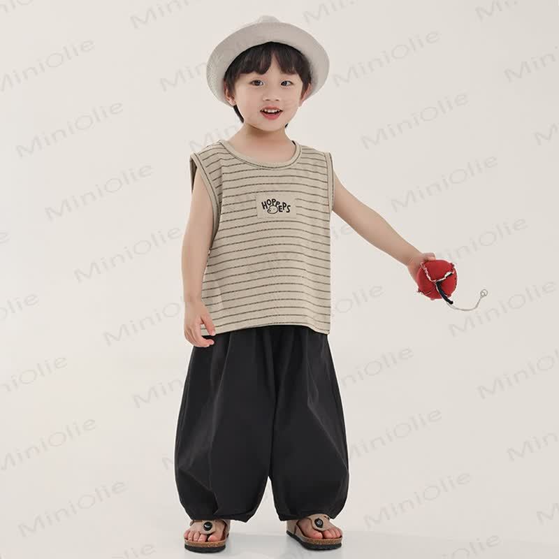Toddler Boys Solid Color Pants - image 7