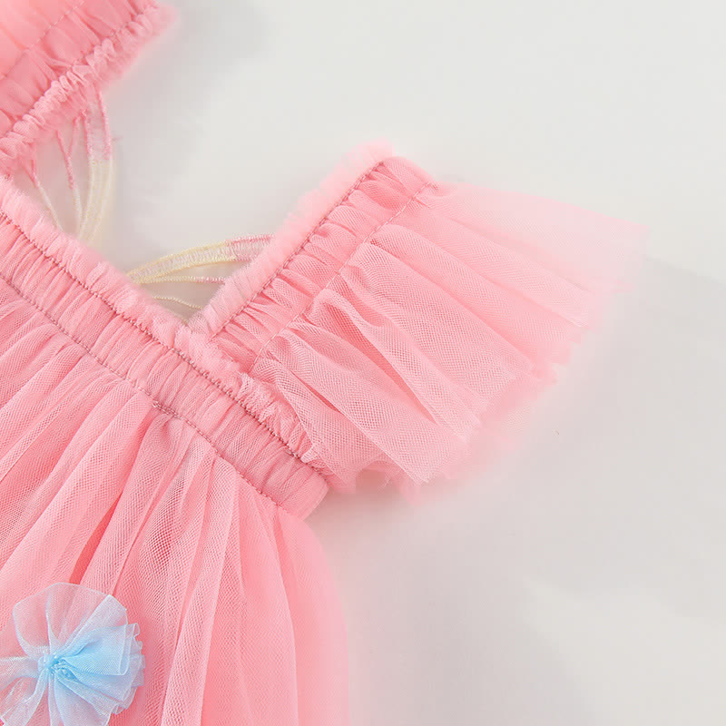 Toddler Butterfly Wings Tulle Dress - image 46