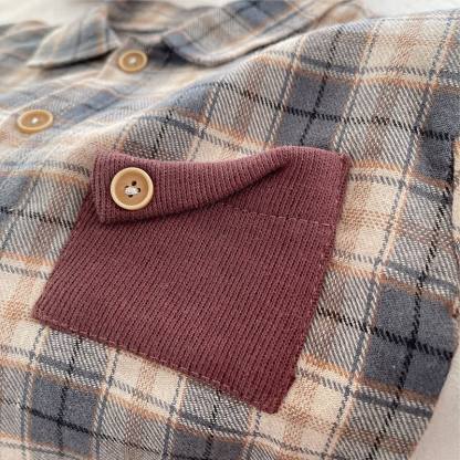 Baby Toddler Boy Plaid 2-piece Set - image 14