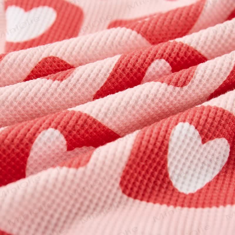 Baby Love Pink Waffle 2-piece Set - image 7