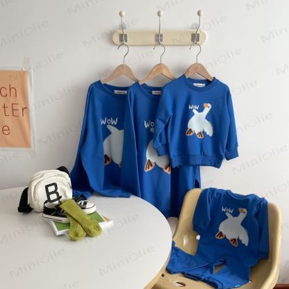WOW Family Matching Goose Romper Sweatshirt  - image 3
