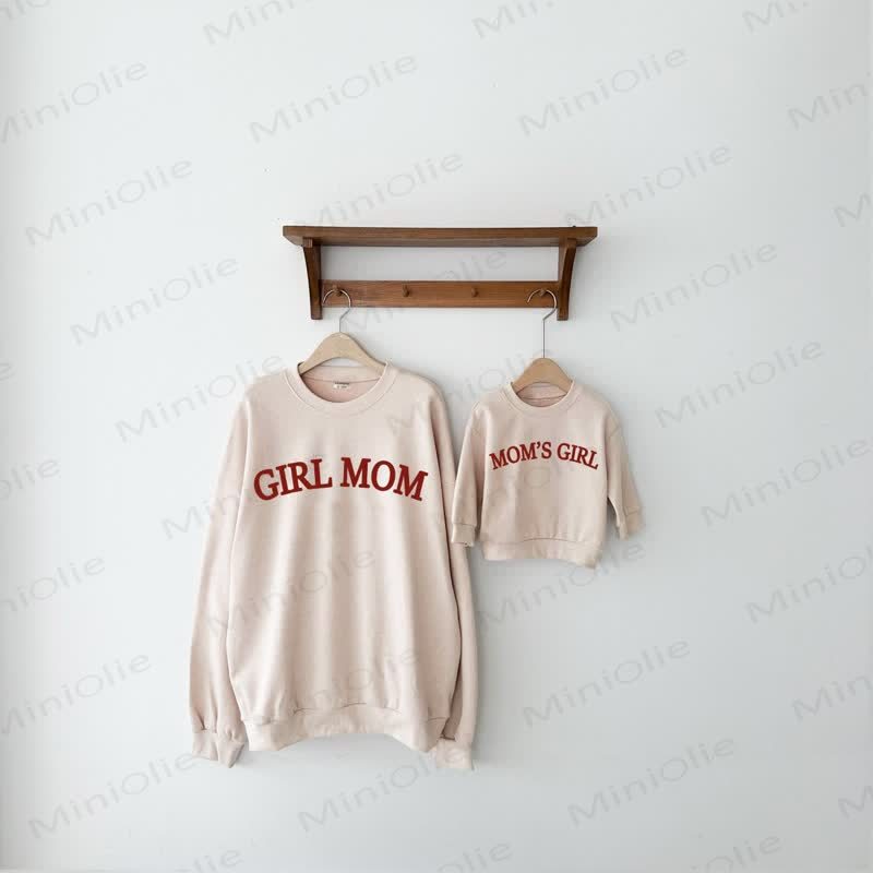 MOM'S GIRL Mommy and Me Sweatshirt/Set - image 1